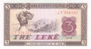 Albanien 3 Leke 1976 p41